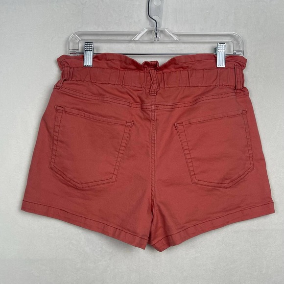Wild‎ Fable Red Cotton Spandex Elastic Waist High Rise Shorts Paper Bag MEDIUM - Picture 2 of 6